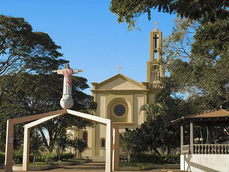 Igreja Matriz Cartão postal de São Sebastião da Amoreira